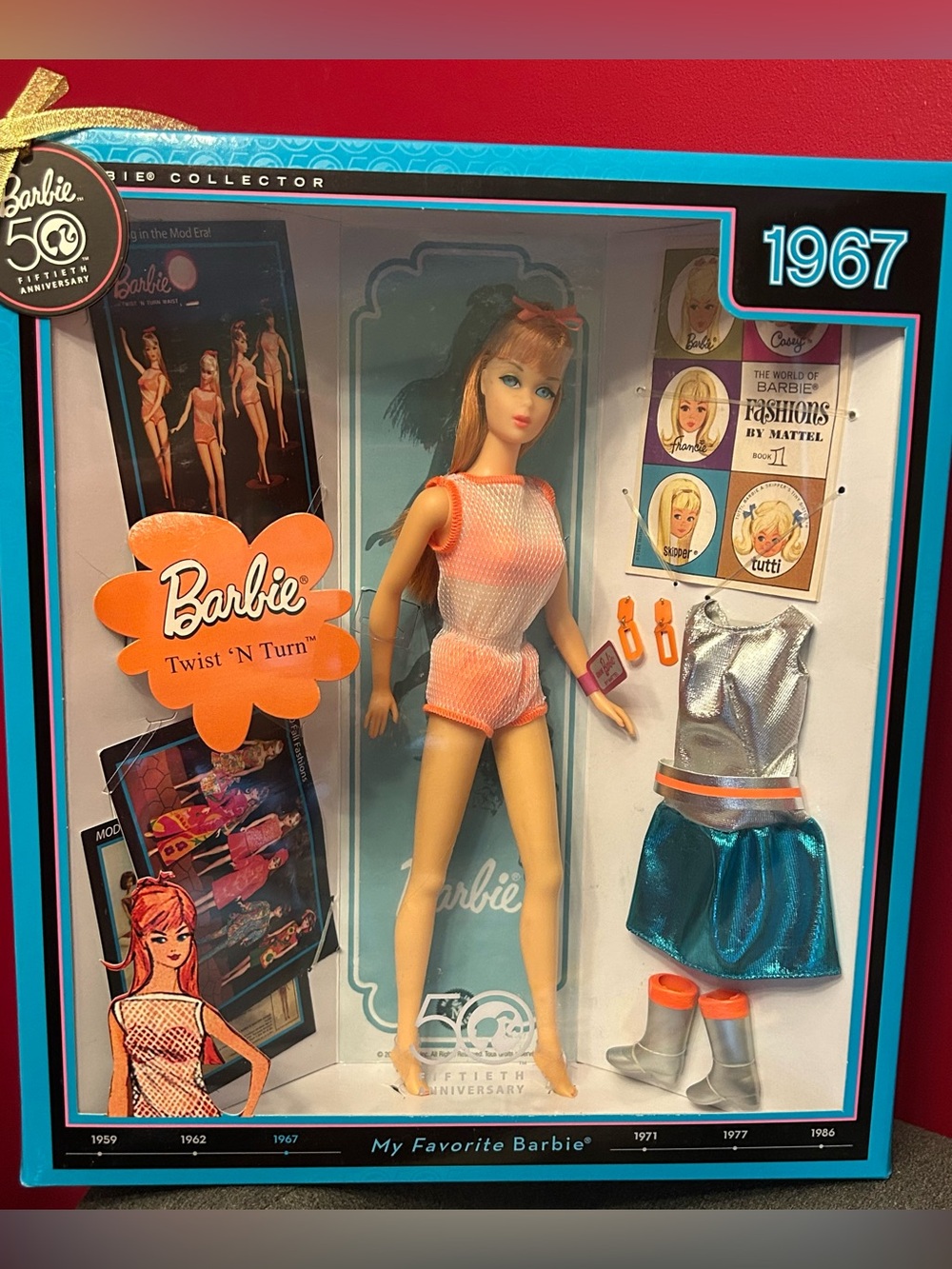 50th Anniversary Twist 'N Turn Barbie Repro